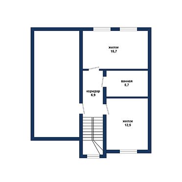 Комфортный дом для дружной семьи в пригороде - 620149, план 2