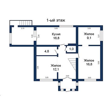Жилой дом в Бресте - 150162, план 1