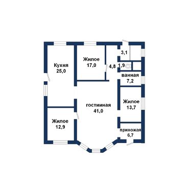 Жилой дом, район Плоска - 260165, план 1