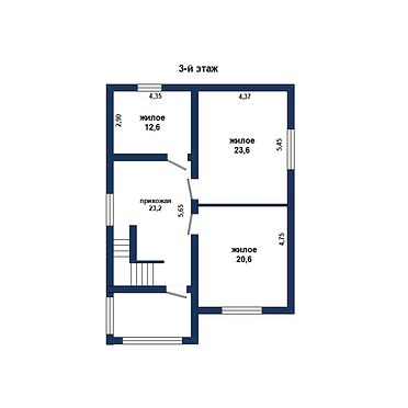 Просторный дом для большой семьи - 180981, план 4