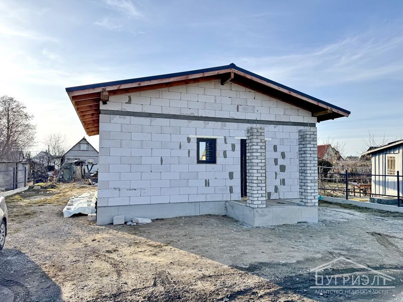 Коробка дома на садовом участке, Мухавецкий с/с - 260082, фото 1