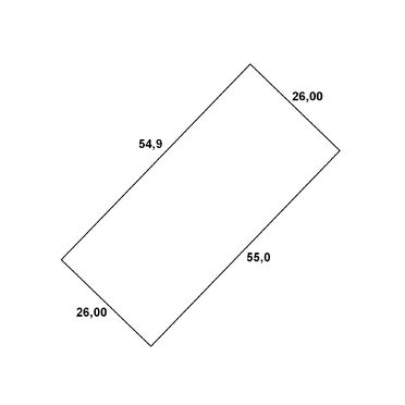 Земельный участок с фундаментом в д.Бульково - 171407, план 1