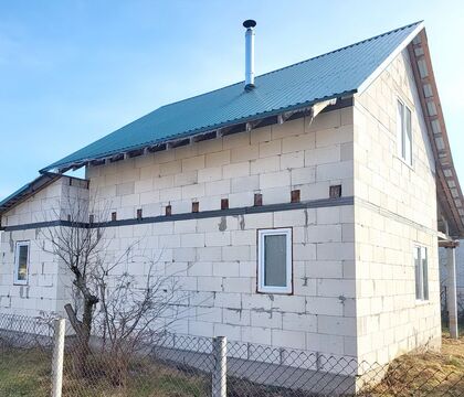 Садовый участок с коробкой дома - 260153