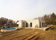 Дом в стиле минимализм с бассейном в пригороде - 620076, мини фото 6