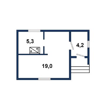 Садовый домик, направление Каменицы-Жировецкой - 260168, план 1