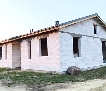 Коробка дома на садовом участке - 260287